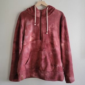 Ampersand Sweater, XXL, Rust tie dye